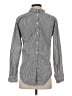 Rag & Bone Stripes Gray Long Sleeve Blouse Size XS - photo 2