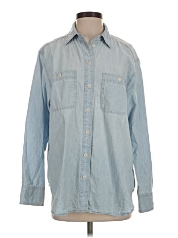 Gap Long Sleeve Button-Down Shirt (view 1)