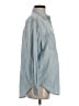 Gap 100% Cotton Blue Long Sleeve Button-Down Shirt Size XS - photo 4