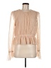 Steve Madden 100% Polyester Ivory Long Sleeve Blouse Size M - photo 1