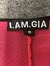 I.AM.GIA Burgundy Jumpsuit Size S - photo 4