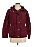 Gap 100% Polyester Solid Burgundy Jacket Size M - photo 1