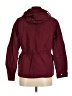 Gap 100% Polyester Solid Burgundy Jacket Size M - photo 2