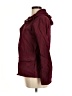 Gap 100% Polyester Solid Burgundy Jacket Size M - photo 5