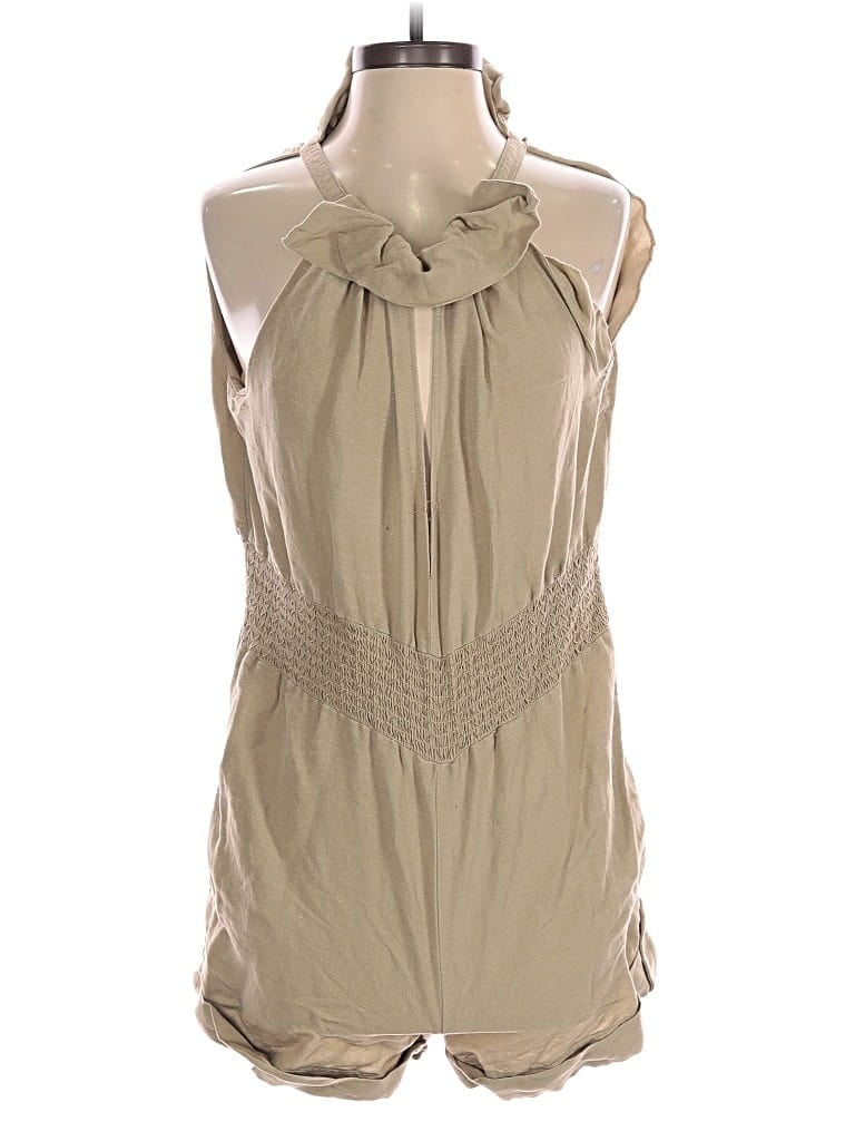 Pre-owned Michael Michael Kors Romper In Tan