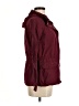 Gap 100% Polyester Solid Burgundy Jacket Size M - photo 4