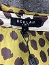 Beulah Style 100% Polyester Animal Print Gold Long Sleeve Blouse Size L - photo 7