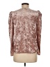 Greylin Pink Brown Long Sleeve Top Size M - photo 2