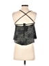 Free People Animal Print Green Sleeveless Top Size XS - photo 2