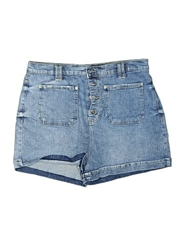 Kensie Denim Shorts (view 1)