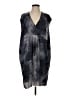 Grade & Gather 100% Polyester Tie-dye Gray Cocktail Dress Size S - photo 1