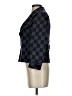 Per Se By Carlisle Checkered-gingham Black Wool Blazer Size 2 - photo 5