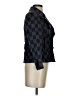 Per Se By Carlisle Checkered-gingham Black Wool Blazer Size 2 - photo 4