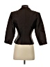 Kay Unger Brown Silk Blazer Size 2 - photo 2