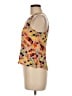 Piko 100% Rayon Orange Sleeveless Blouse Size M - photo 5