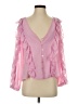 Zara Pink 3/4 Sleeve Blouse Size S - photo 1