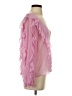Zara Pink 3/4 Sleeve Blouse Size S - photo 4