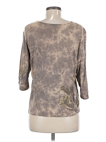 Chico's Design 3/4 Sleeve T-Shirt (view 2)