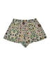 Lovers + Friends 100% Polyester Hearts Green Shorts Size S - photo 2