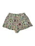 Lovers + Friends 100% Polyester Hearts Green Shorts Size S - photo 1