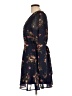 Lulus 100% Polyester Floral Blue Casual Dress Size L - photo 5