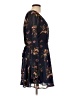 Lulus 100% Polyester Floral Blue Casual Dress Size L - photo 4