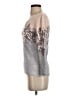 Boston Proper Floral Silver Pullover Sweater Size S - photo 5