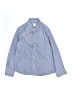 Crewcuts Outlet 100% Cotton Solid Blue Long Sleeve Button-Down Shirt Size 8 - photo 1