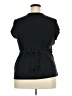 Avenue Black Short Sleeve Top Size 22 Plus - photo 2
