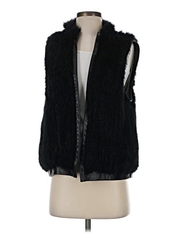 Saks Fifth Avenue Faux Fur Vest (view 1)