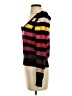 Sonia Rykiel 100% Pima Cotton Stripes Black Pullover Sweater Size S - photo 5