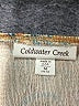 Coldwater Creek 100% Polyester Brown Long Sleeve Blouse Size M - photo 7