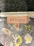 Philosophy Republic Clothing Floral Black Pullover Sweater Size M - photo 7