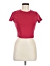 Hollister Red Short Sleeve Turtleneck Size M - photo 1