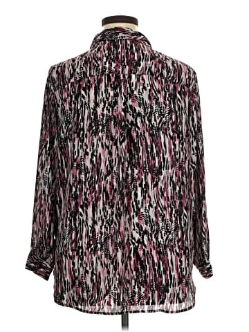 Christopher & Banks Long Sleeve Blouse (view 2)