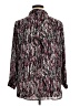 Christopher & Banks 100% Polyester Burgundy Long Sleeve Blouse Size XL (petite) - photo 2