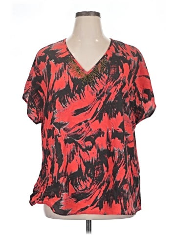 CALVIN KLEIN JEANS Short Sleeve Blouse (view 1)