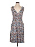 Boden Print Blue Casual Dress Size 10 - photo 1