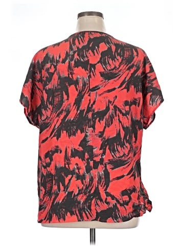CALVIN KLEIN JEANS Short Sleeve Blouse (view 2)