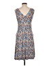 Boden Print Blue Casual Dress Size 10 - photo 2