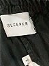 Sleeper 100% Linen Solid Black Shorts Size 2 - photo 3
