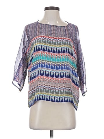 Gypsy 05 3/4 Sleeve Silk Top (view 1)