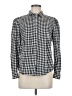 Eddie Bauer Checkered-gingham Black Long Sleeve Button-Down Shirt Size M - photo 1