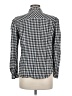 Eddie Bauer Checkered-gingham Black Long Sleeve Button-Down Shirt Size M - photo 2