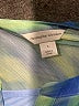 Christopher & Banks 100% Polyester Blue Short Sleeve Blouse Size S - photo 7