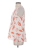 Classiques Entier Orange Sleeveless Silk Top Size S - photo 5