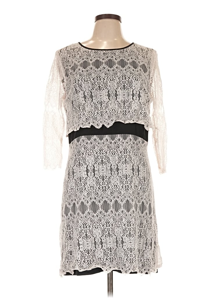 Pre-owned Kensie Cocktail Dress In Gray