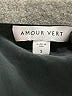 Amour Vert 100% Silk Black Blouse Size S - photo 8
