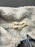Peach Love Stars Blue Denim Jacket Size M - photo 6