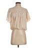 Ramy Brook 100% Polyester Tan Short Sleeve Blouse Size XS - photo 1